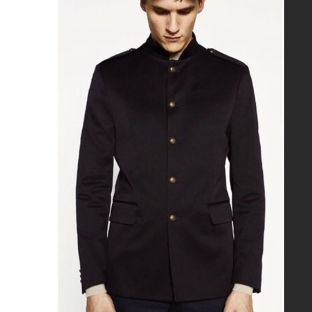 Military suit by Zara